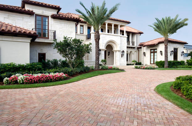 Permeable Paver Driveway in Browns Lake, WI