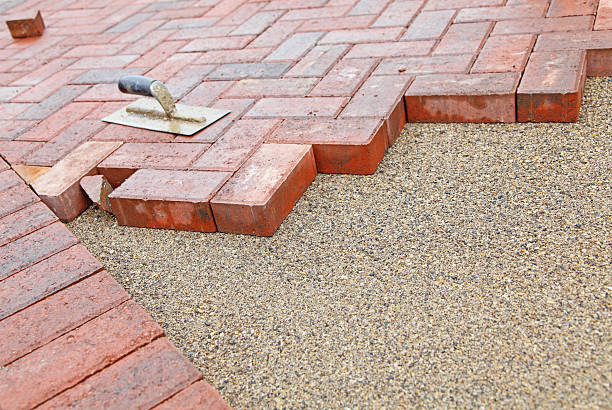 Residential Paver Driveway in Browns Lake, WI